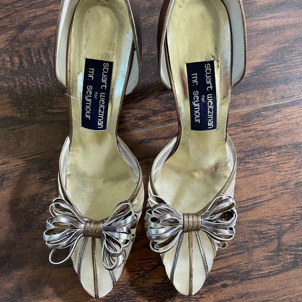 Vintage Stuart Weitzman shoes for Mr. Seymour